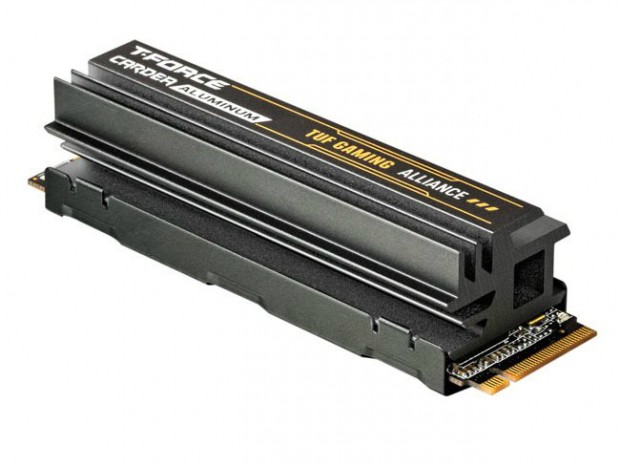 「TUF GAMING Alliance」準拠のPCI-Express4.0 NVMe M.2 SSDがTeamから