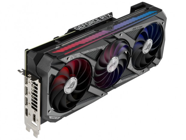 2.9スロットの大型クーラーを搭載する12GB版GeForce RTX 3080がASUS ROGから