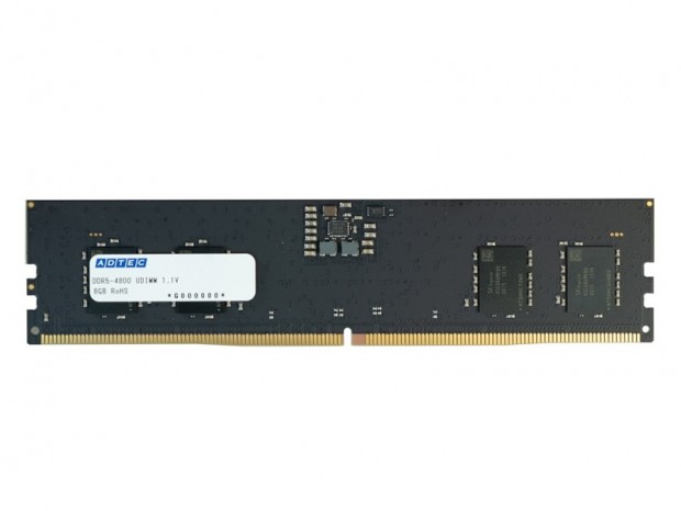 アドテック、最大64GBキットもラインナップするDDR5メモリ「ADS4800D」シリーズ