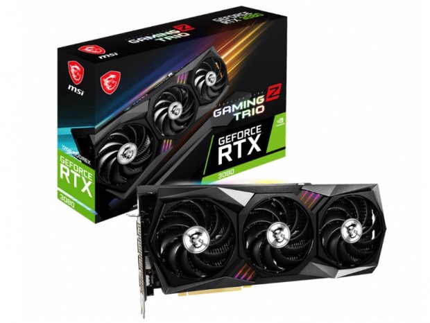 MSI、TRI FROZR 2搭載の12GB版GeForce RTX 3080グラフィックスカード発売開始