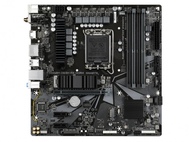 2.5G LANとWi-Fi 6対応のMicroATX、GIGABYTE「B660M DS3H AX DDR4」発売