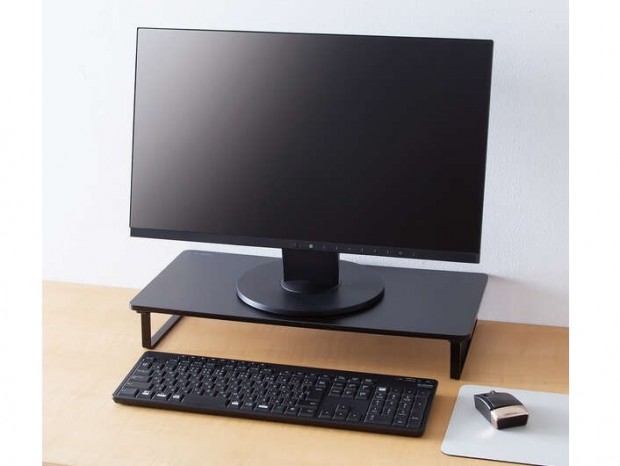 エレコム、27型ディスプレイに対応したディスプレイスタンド「PCA-DPSW528N」シリーズ