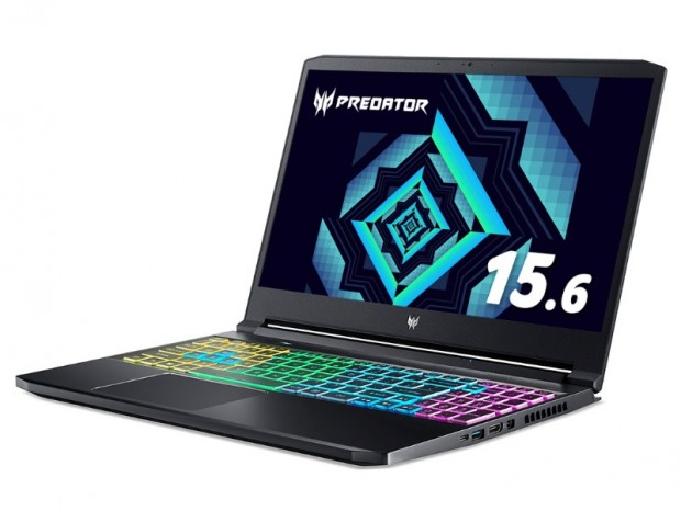 360Hz液晶とRTX 3080を搭載する15.6型ゲーミングノートPCがAcerから発売