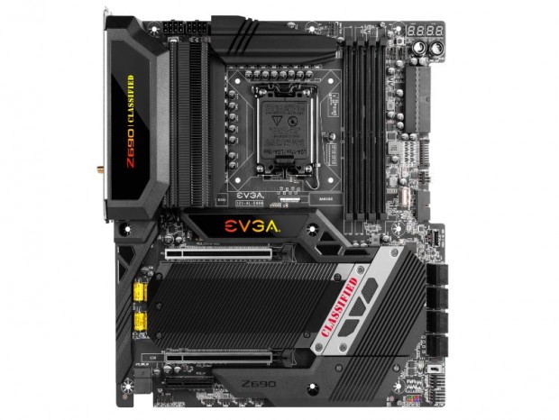 EVGA、Intel Z690チップセット採用のフラッグシップマザーボード「Z690 CLASSIFIED」