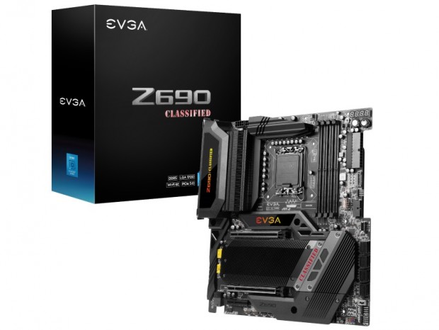 EVGA、Intel Z690チップセット採用のフラッグシップマザーボード「Z690 CLASSIFIED」