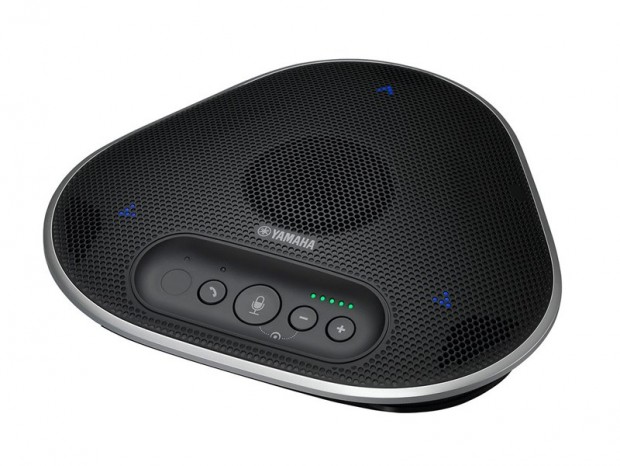 ヤマハ、オープンスペースでもクリアにボイスを拾う会議用スピーカーフォン