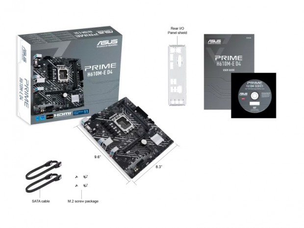税込約1.4万円のLGA1700対応マザーボード、ASUS「PRIME H610M-E D4