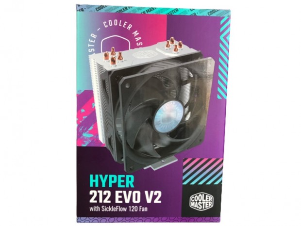 Cooler Masterのスリムサイドフロー「Hyper 212 EVO V2」にLGA1700対応モデル