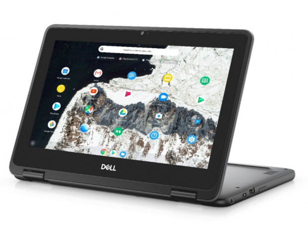 デル、耐衝撃筐体と防滴キーボード採用の「Dell Chromebook 3110」発売
