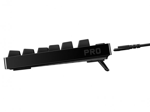 ロジクールGのテンキーレス「PRO ゲーミングキーボード」にリニアとクリッキー