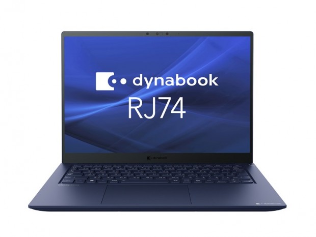 Dynabook、ほぼ全面狭額縁なモバイルサイズの14型ノート「dynabook RJ74」