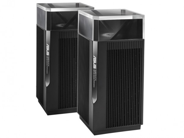 合計11,000MbpsのトライバンドWi-Fi 6Eルーター、ASUS「ZenWiFi Pro ET12」