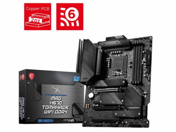 Intel H670搭載ゲーミングマザー、MSI「MAG H670 TOMAHAWK WIFI DDR4」発売
