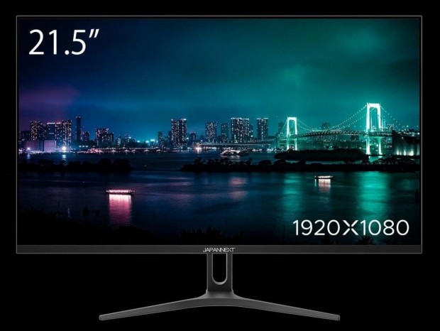 税込1万円台のVAパネル採用21.5型フルHD液晶ディスプレイがJAPANNEXTから