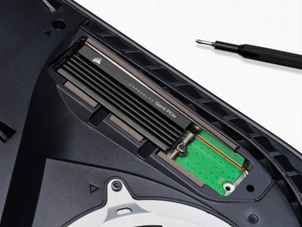 CORSAIR、PS5向けPCI-Express4.0 SSD「MP600 PRO LPX M.2 SSD」発売