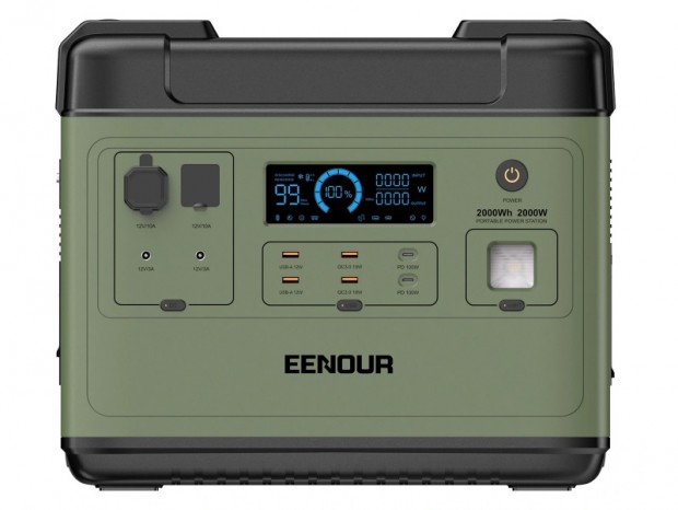 定格最大2,000Wの大出力ポータブル電源ユニット、EENOUR「P2001」発売