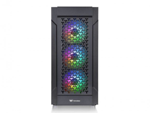 Ttロゴ型通気孔を備えた高エアフローミドルタワー、Thermaltake「Versa T27 TG ARGB」