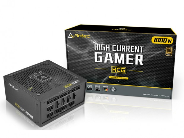 10年保証のフルモジュラーGOLD認証電源、Antec「HCG1000 GOLD」国内発売日確定