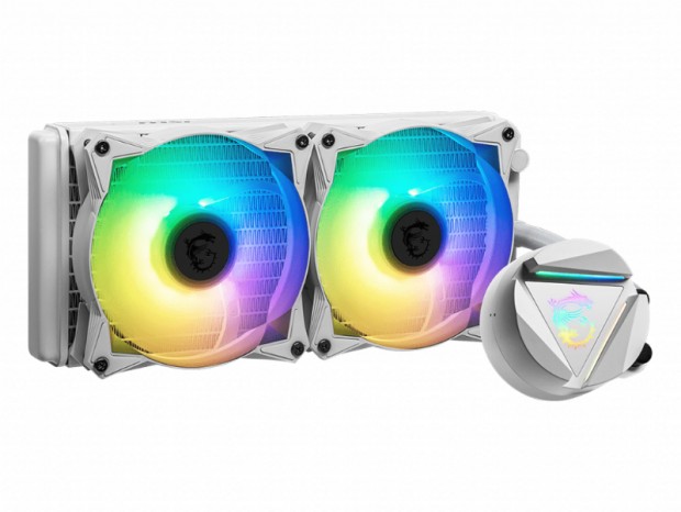 第12世代Intel Core対応の白いAIO水冷、MSI「MAG CORELIQUID 240R V2 WHITE」