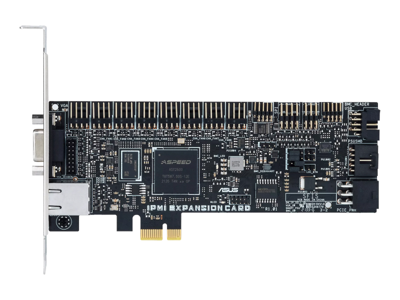 最大8台のファンを制御できるIPMI拡張カード、ASUS「IPMI EXPANSION