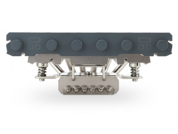 120mmファン搭載のロープロファイルCPUクーラー、Thermalright「AXP120-X67」
