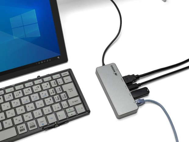 5つの機能を備えたUSB Type-C接続のドッキングステーションがMOBOブランドから