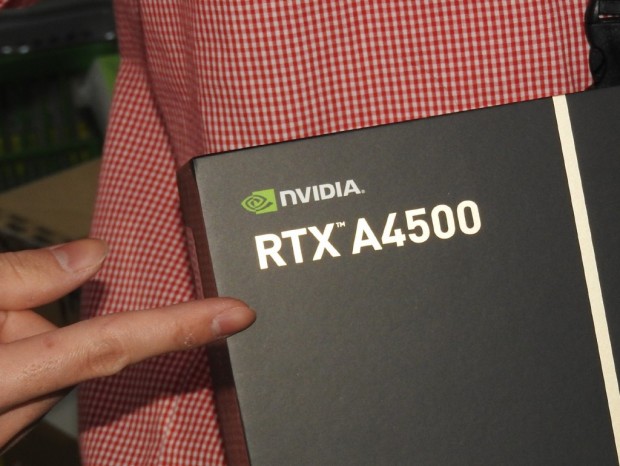 NVIDIAのプロ向けハイエンドVGA「NVIDIA RTX A4500」の販売が始まる