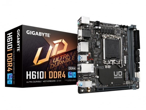 Intel H610チップ採用のエントリーMini-ITXマザーボード、GIGABYTE「H610I DDR4」発売