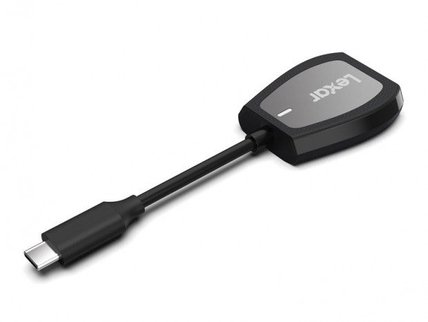 最大312MB/sec転送のType-Cカードリーダー「Professional USB-C Dual-Slot Reader」
