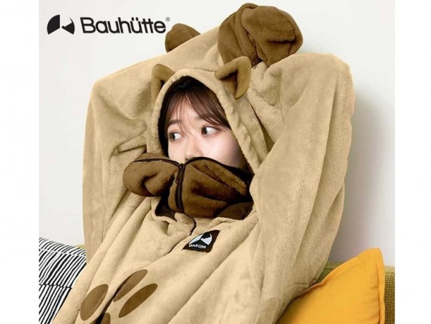 モンハン×Bauhutteのコラボウェア、ふわふわ暖かい「アイルーになれるダメ着」発売