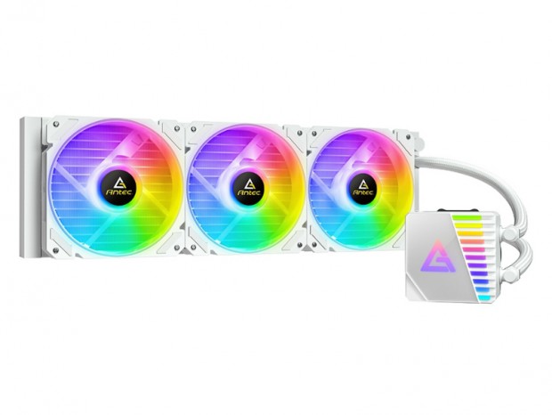 Antec、360mmラジエター採用のAIO水冷「Symphony 360 ARGB」に新色ホワイト追加