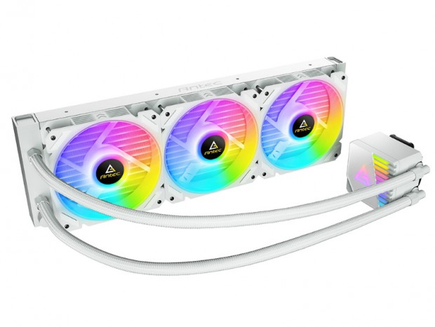 Antec、360mmラジエター採用のAIO水冷「Symphony 360 ARGB」に新色ホワイト追加
