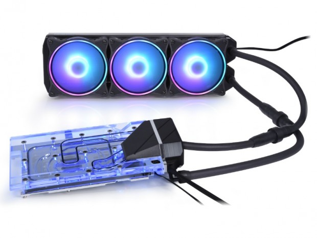 360mmラジエター採用のRTX 3090向けオールイワン型水冷ユニットがAlphacoolから