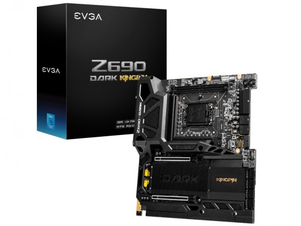 21フェーズ電源搭載のOC向けIntel Z690マザーボード「EVGA Z690 DARK K|NGP|N」