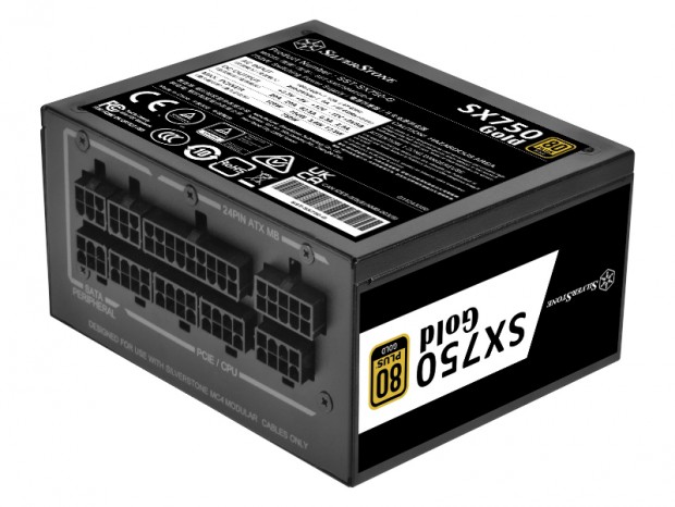 SilverStone、GOLD認証の大容量フルモジュラーSFX電源「SX750-G」発売開始