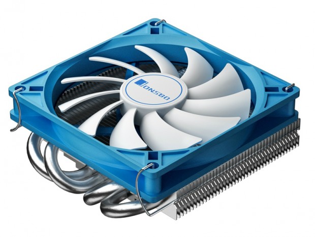 全高36mmのLGA1700対応超ロープロファイルCPUクーラー、JONSBO「HP400S」