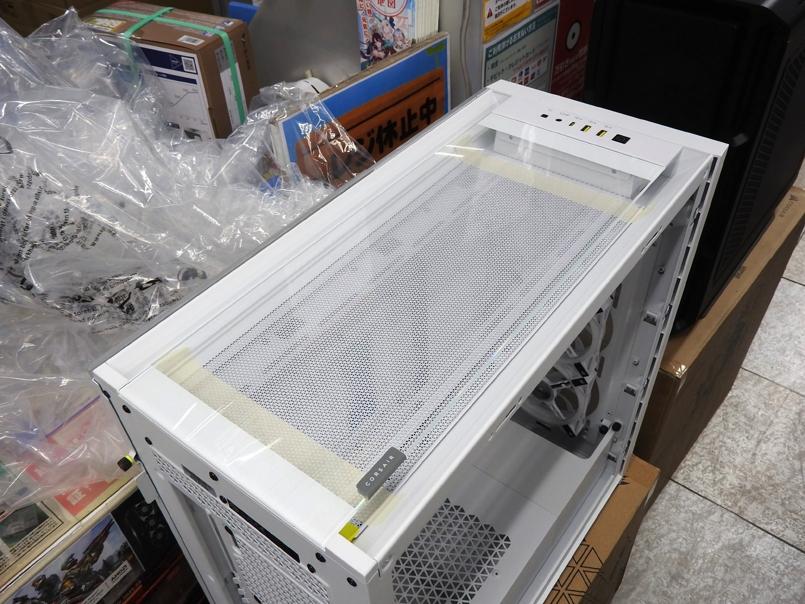 【ケースのみ(2枚目以降実物掲載)】CORSAIR iCUE 5000X RGB ケースのみ(2枚目以降実物掲載)】CORSAIR iCUE 5000X RGB