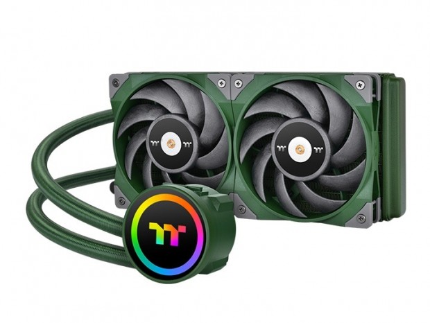 Thermaltake、自慢のTOUGHFAN採用AIO水冷「TOUGHLIQUID 240 ARGB」に新色追加
