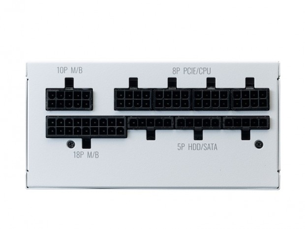 Cooler Master、GOLD認証の真っ白なフルモジュラーSFX電源「V SFX GOLD White Edition」