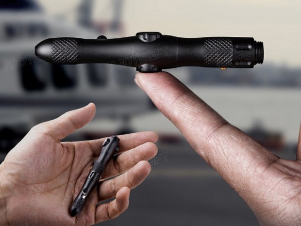 ガラスブレーカーやフラッシュライトになる、航空グレード合金のサバイバルペン発売