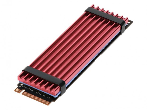 オウルテック、シリコンゴムバンドで簡単に装着できる格安M.2 SSDヒートシンク発売