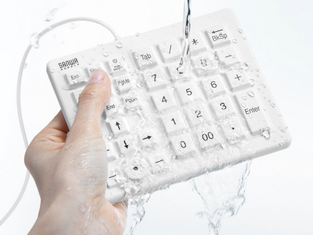 水洗いもできる抗菌仕様のシリコンテンキーがサンワダイレクトから