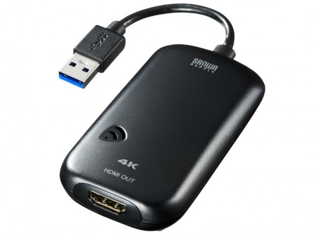 最大6台画面増設できるUSB-HDMI変換アダプタがサンワサプライから