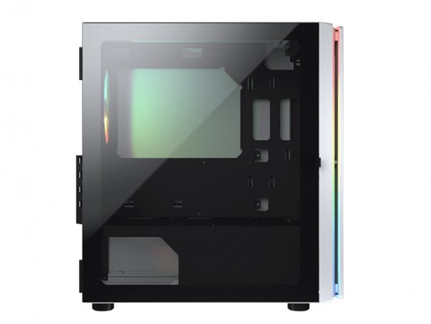 COUGAR、フロントRGB×サイドガラスの魅せミニタワー「Purity RGB」
