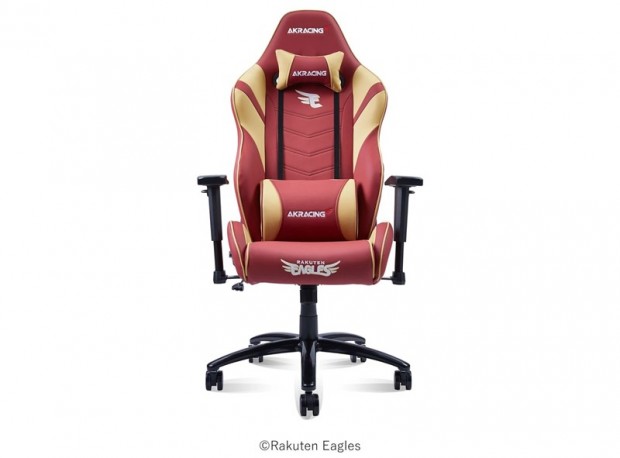 プロ野球選手と同じチェアに座れる。楽天球場に導入のAKRacingゲーミングチェアが来月発売