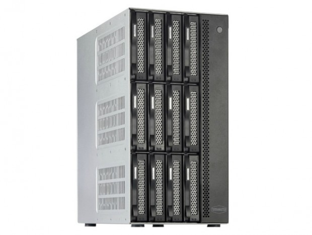 最大容量240TBの12ベイ静音ハイエンドNAS、TerraMaster「T12-423」
