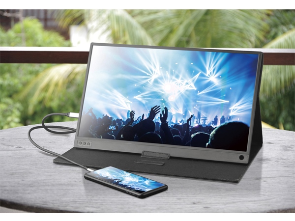 連続5時間駆動のバッテリ内蔵15.6型モバイル液晶がドン・キホーテから