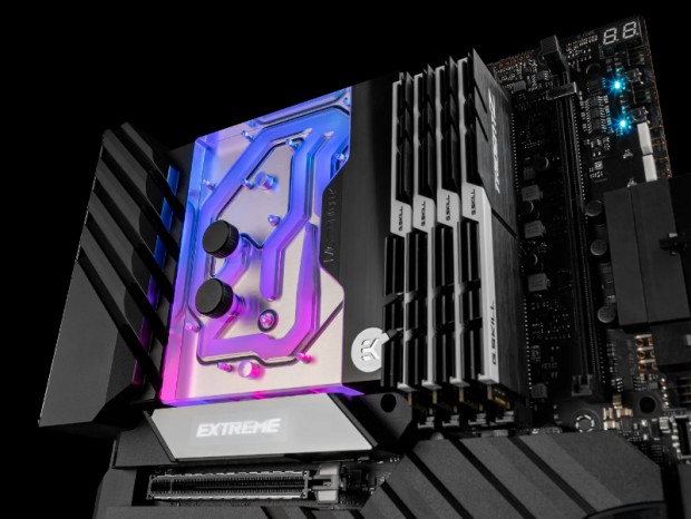 ASUS「ROG CROSSHAIR VIII EXTREME」専用フルカバーウォーターブロックがEKWBから