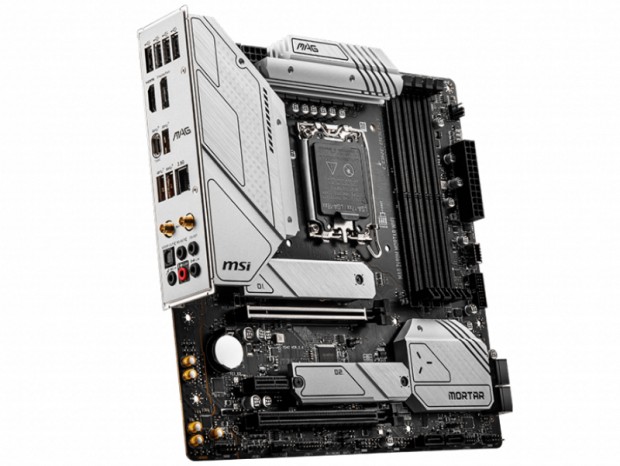 DDR5メモリ対応のMicroATXマザーボード、MSI「MAG Z690M MORTAR WIFI」