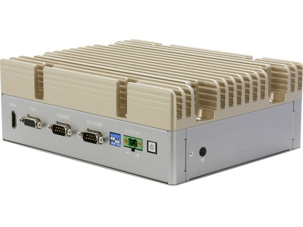 10ポートのギガビットLANを搭載する小型ファンレスPC、AAEON「BOXER-8254AI」